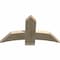 Ekena Millwork Bellingham Rough Sawn Timber Gable Bracket, Douglas Fir, 36"W x 21"H x 2"D x 6"F, 14/12 Pitch GBW036X21X0206BEL00RDF - alternate 3